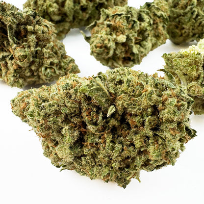 Lemon Meringue — fleur de CBD macro 4