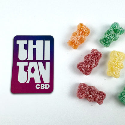 Gummies au THC en forme de nounours